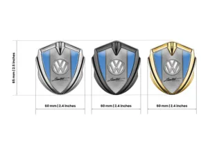 VW Badge Fender Durevole Elegante Emblema Look